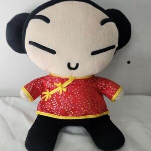 SOK Sonokong Pucca South Korean Plush Doll Anime Vooz 11” Toy Kimono Collectible